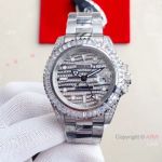 New Replica Rolex GMT-Master II Iced Out Diamond Watch 41mm